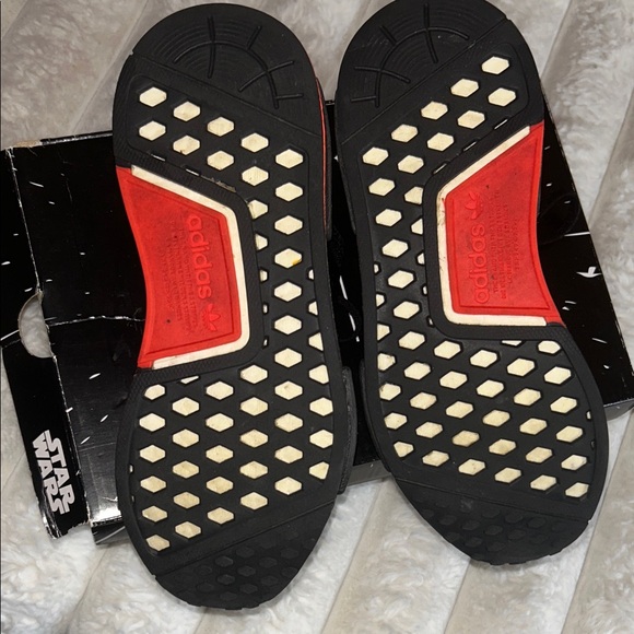 Adidas Kids Star Wars NMD R1 Sneakers - Black and Red